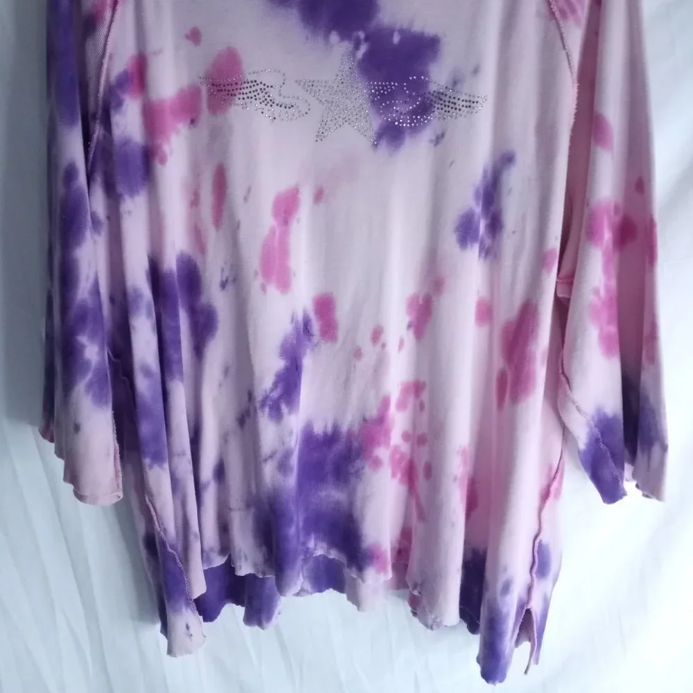 Womens XL Tie Dye Shirt - Picture 3 of 9